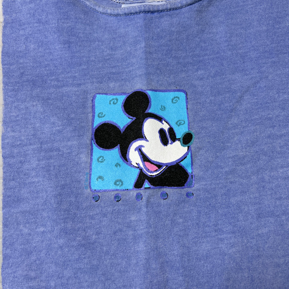 fresh produce Dresses & Skirts - FRESH PRODUCE Vintage Disney Mickey Mouse Cotton Dress Size Small Made in USA